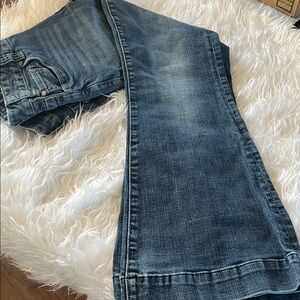 Rock & Roll Cowgirl denim Trouser Flare jeans sz 28 X 32